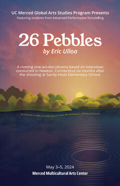 UC Merced 2024 - "26 Pebbles" - Background scene Illustrated in Adobe Photoshop