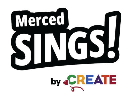 Branding for "Merced Sings!", a program by CREATE