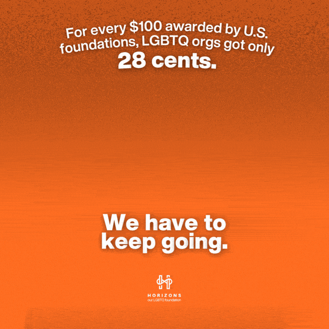 Horizons Foundation - "We have to keep going." - 3D Coin Graphics and Animation (Adobe Illustrator + Canva)