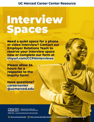 UC Merced - Interview Spaces Resource Promo