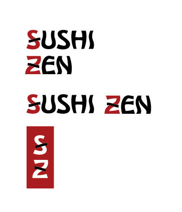 LogoADay - SushiZen Wordmarks (2020)