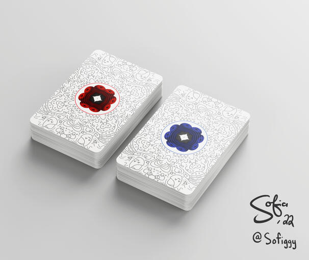 Deck of Cards - Back Render (Mandala Effect)